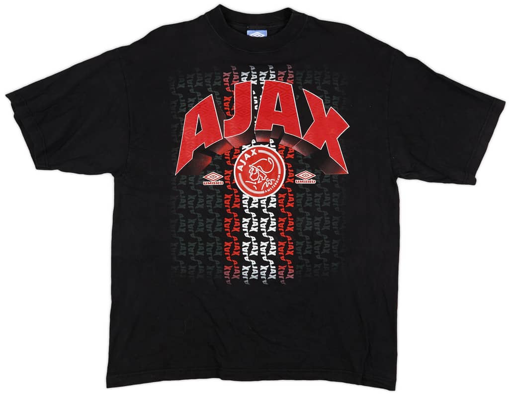 1997-98 Ajax Umbro T-Shirt - 8/10 - (M)