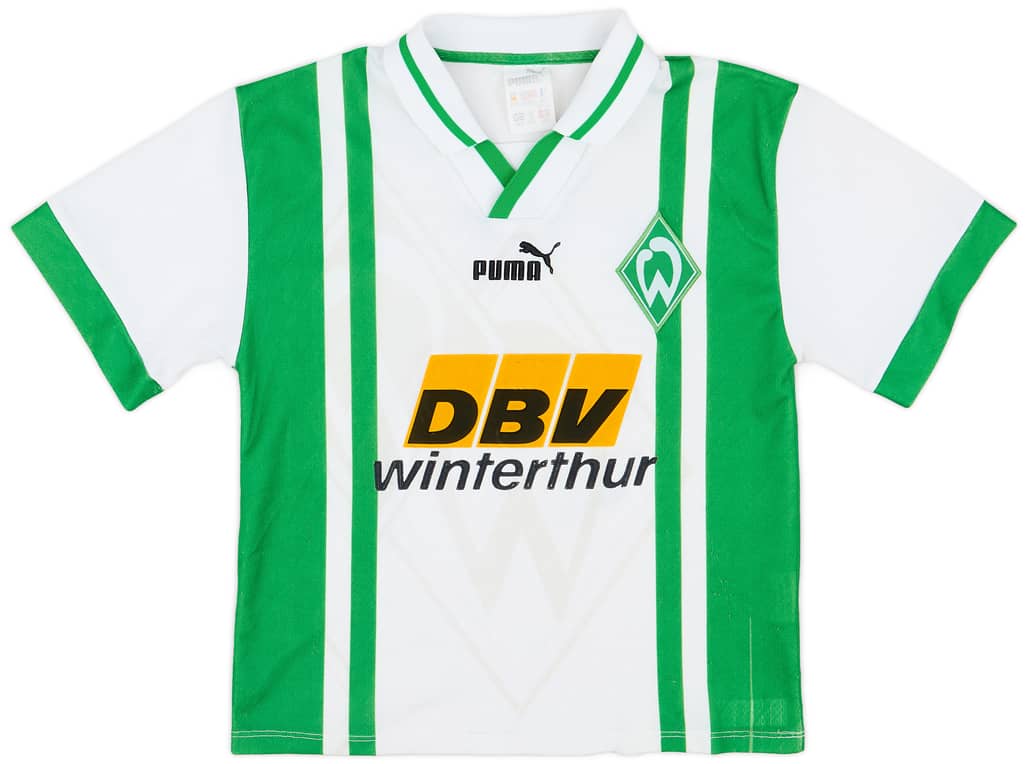 1996-97 Werder Bremen Home Shirt - 8/10 - (XXS)