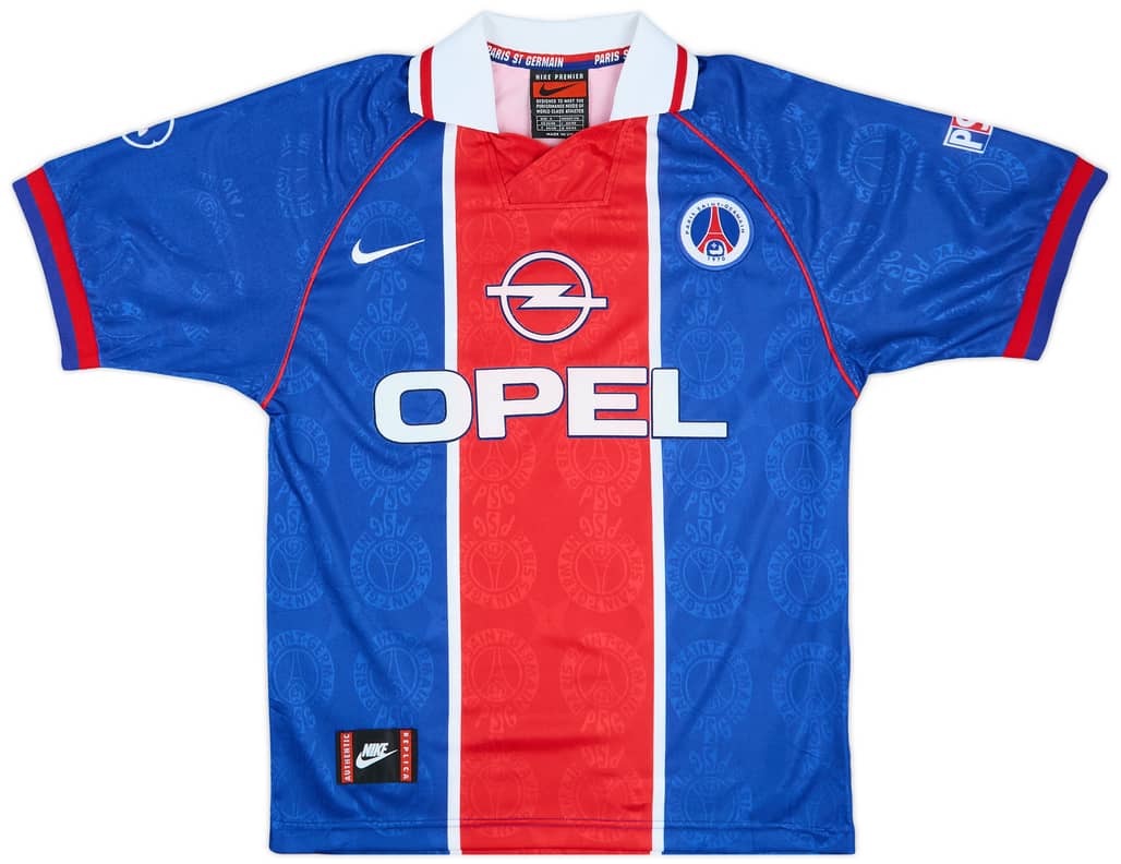 1996-97 Paris Saint-Germain Home Shirt - 8/10 - (S)