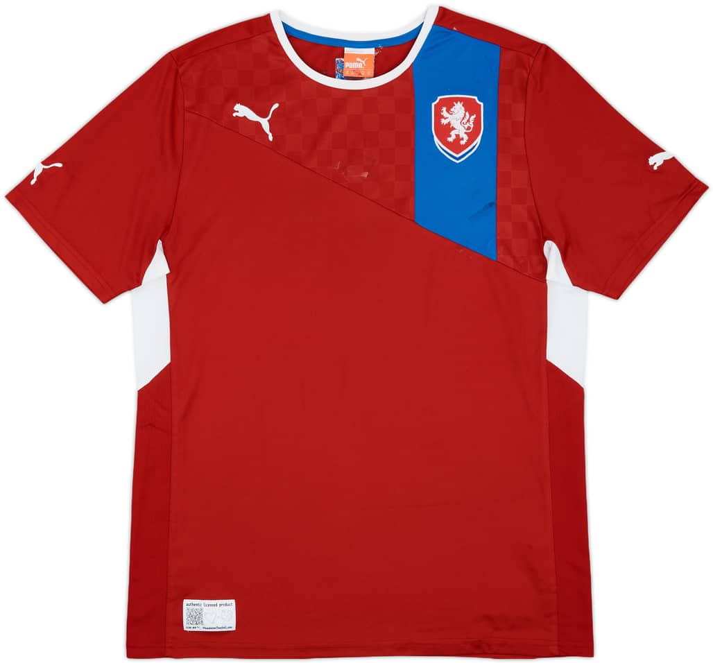2012-13 Czech Republic Home Shirt - 7/10 - (XL)