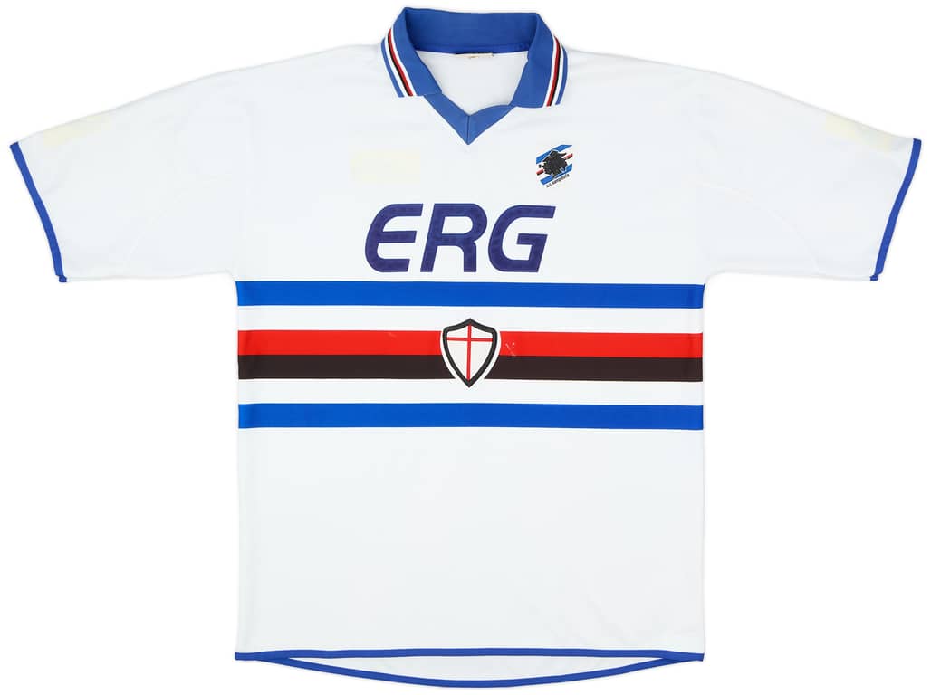 2003-04 Sampdoria Away Shirt - 7/10 - (XL)