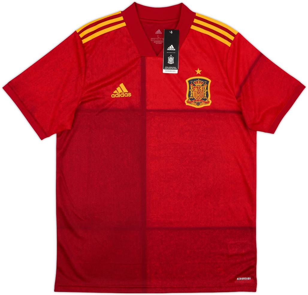 2020-21 Spain Home Shirt (L)