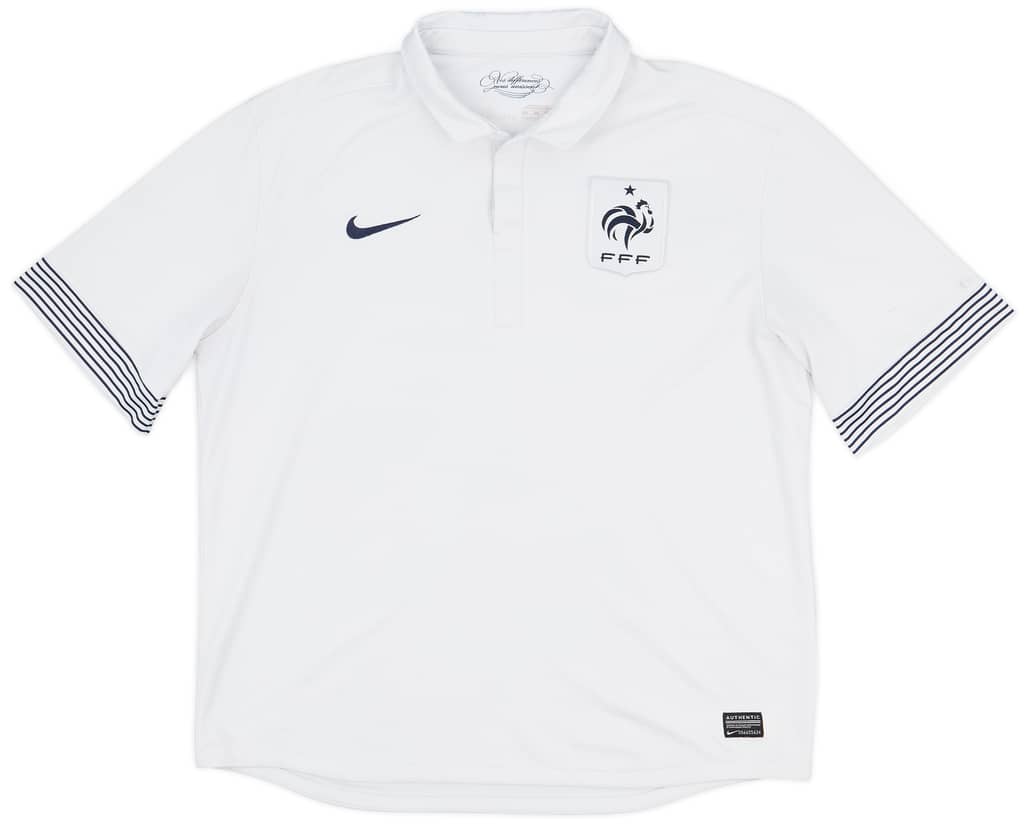 2012-13 France Away Shirt - 7/10 - (XXL)