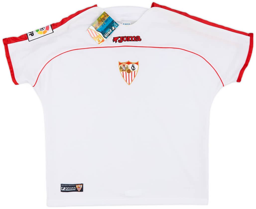 2002-03 Sevilla Home Shirt (S)