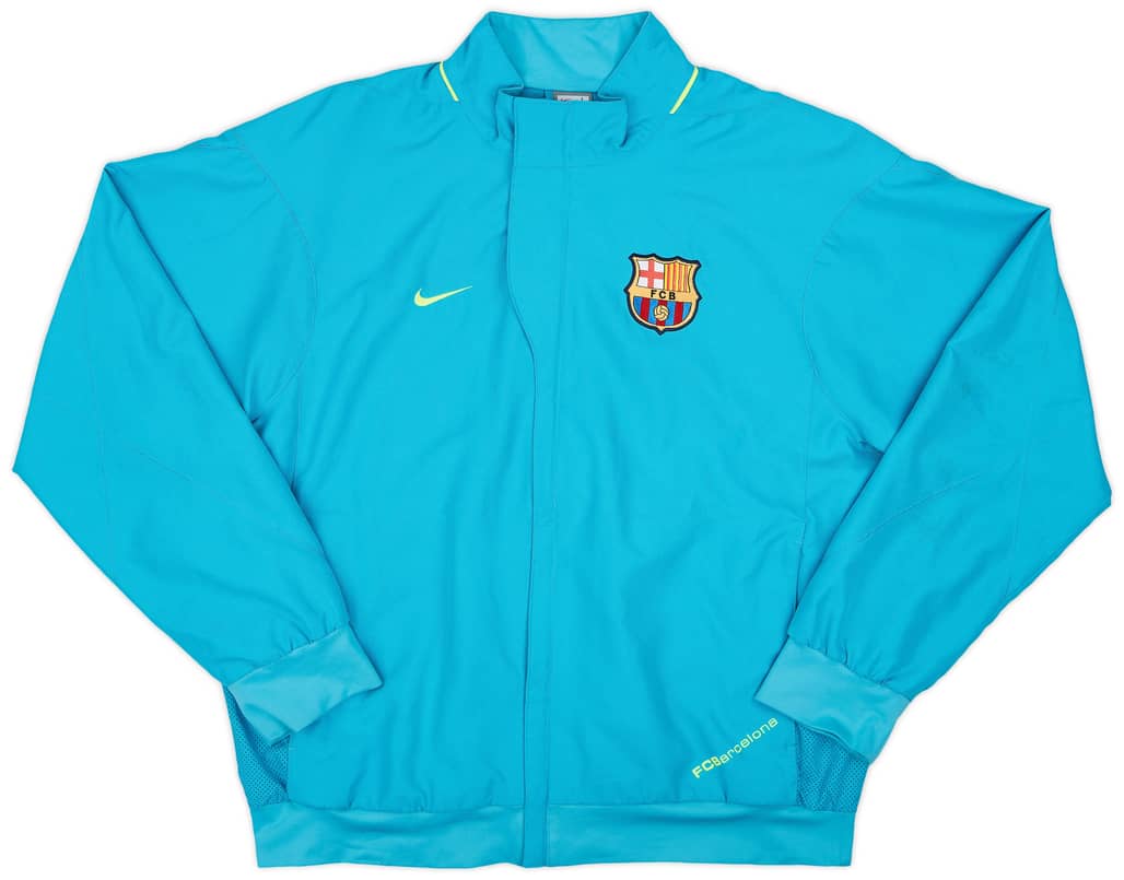 2007-08 Barcelona Nike Track Jacket - 7/10 - (L)