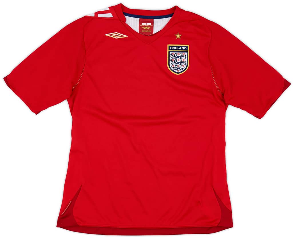 2006-08 England Away Shirt - 9/10 - (Women's M)