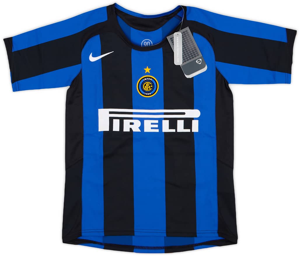 2005-06 Inter Milan Home Shirt (S.Boys)