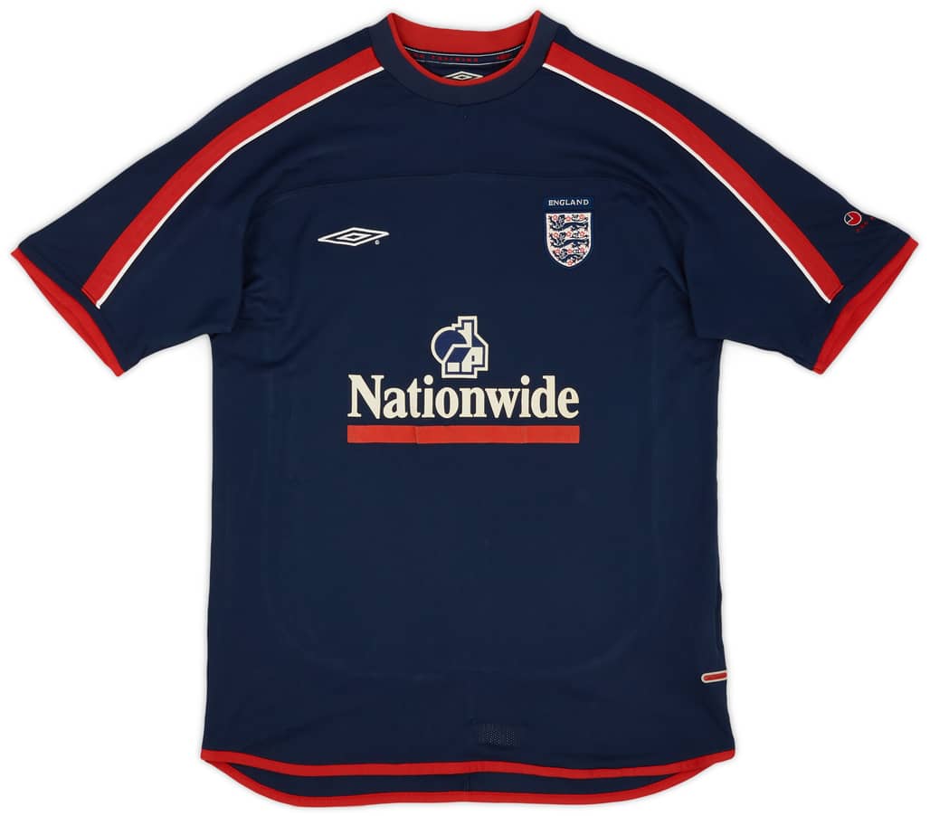 2001-2002 England Umbro Training Shirt - 6/10 - (L)