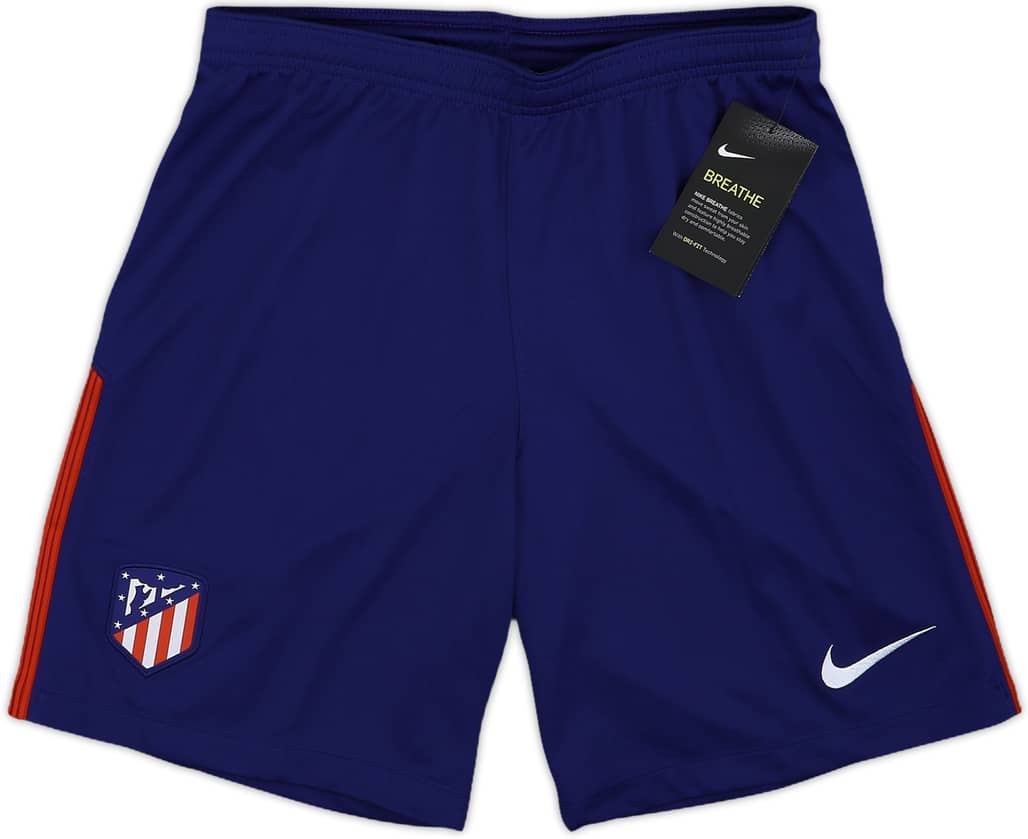 2017-18 Atletico Madrid Home Shorts (S)