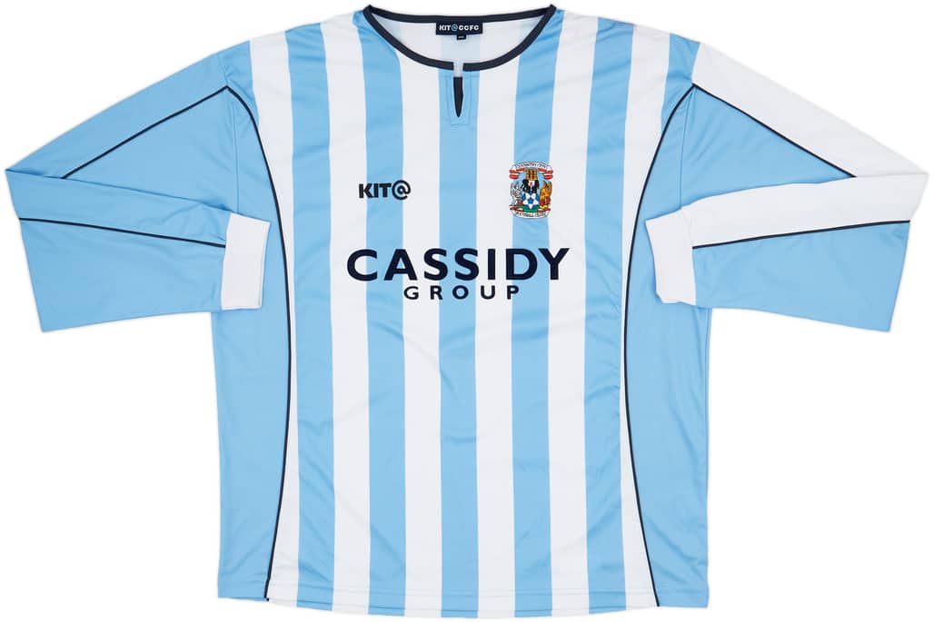 2005-06 Coventry Home L/S Shirt - 5/10 - (XXL)