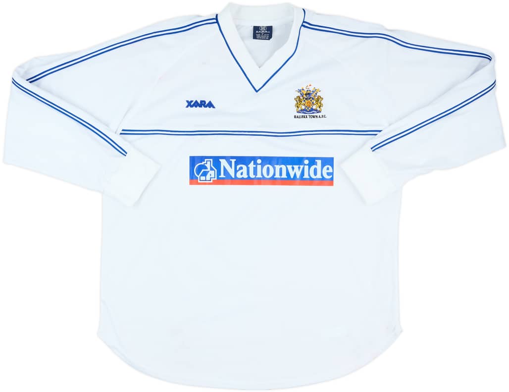 2001-02 Halifax Town Away L/S Shirt - 5/10 - (XL)
