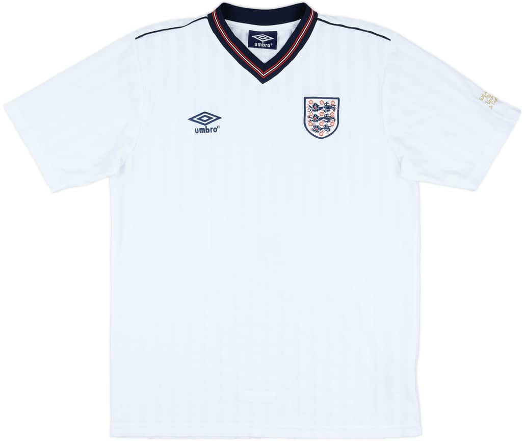 2000s England '1986' Umbro Retro Home Shirt - 9/10 - (L)