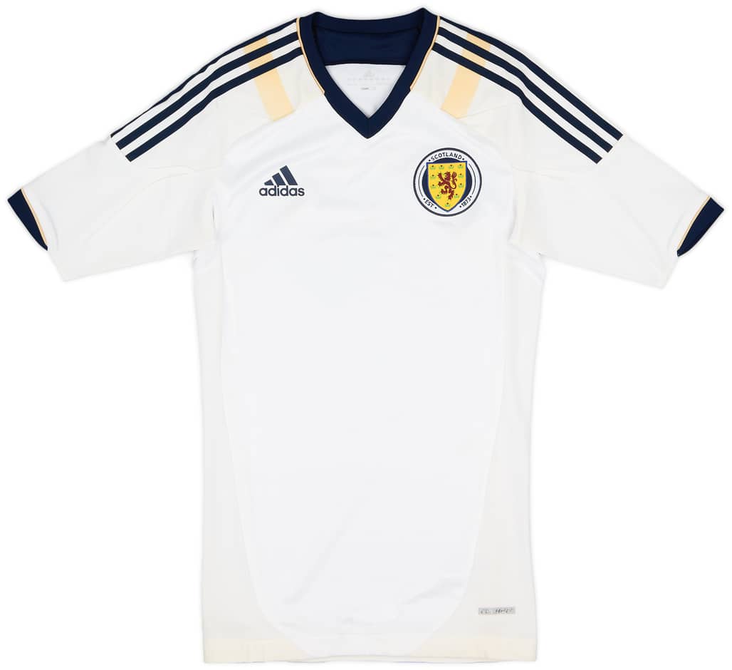2012-14 Scotland TechFit Player Issue Away Shirt - 9/10 - (S)