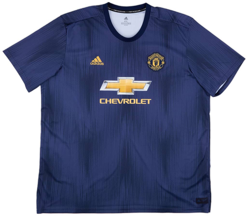 2018-19 Manchester United Third Shirt - 8/10 - (4XL)
