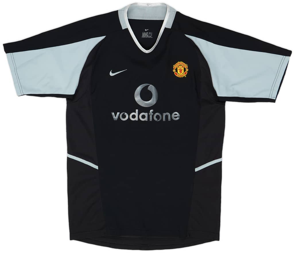 2002-04 Manchester United GK S/S Shirt - 8/10 - (XL.Boys)