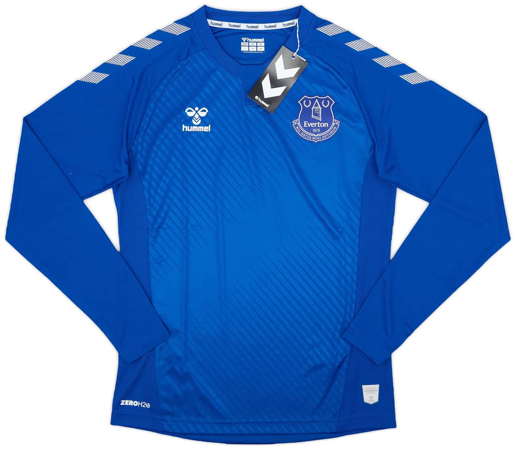2020-21 Everton Home L/S Shirt (S)