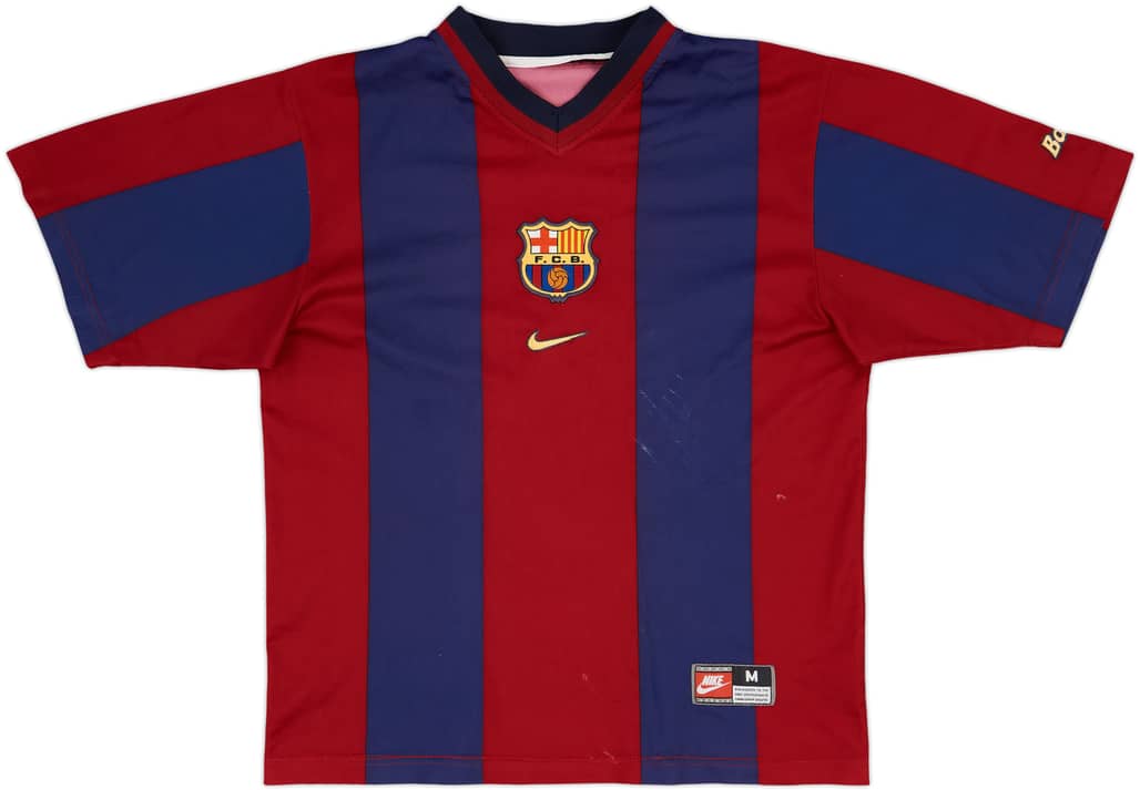 1998-00 Barcelona Basic Home Shirt - 5/10 - (M)