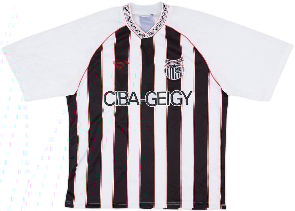 1991-92 Grimsby Town Home Shirt - 6/10 - (L)