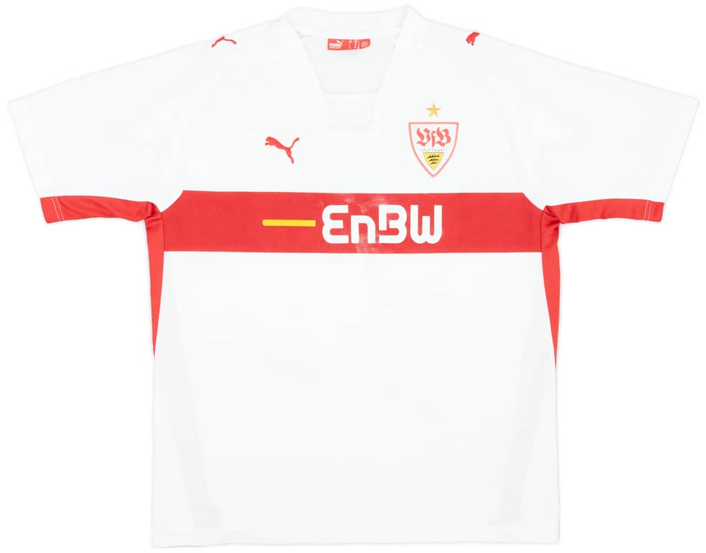 2007-08 Stuttgart Home Shirt - 4/10 - (YXXL)