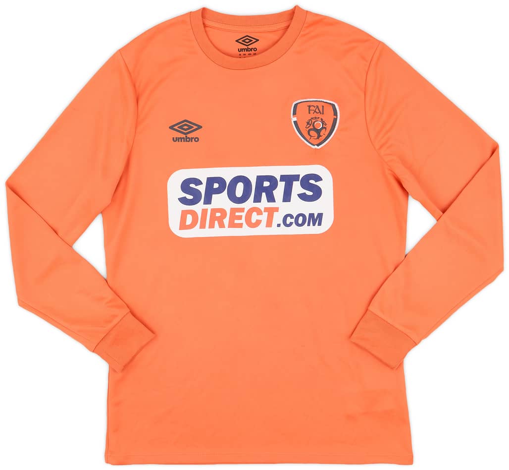 2016-17 Ireland Umbro Training L/S Shirt - 7/10 - (M)