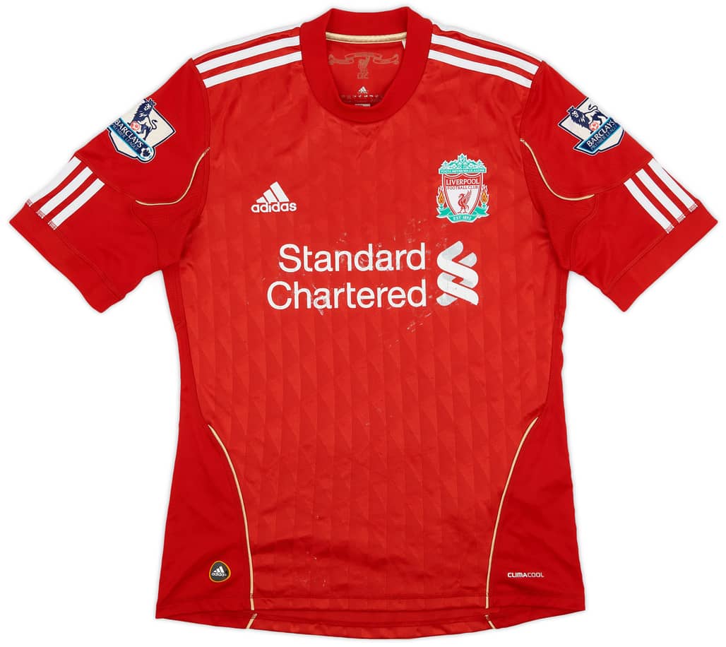 2010-12 Liverpool Home Shirt - 4/10 - (S)