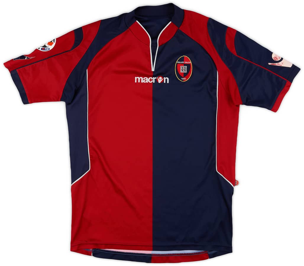 2009-10 Cagliari Home Shirt - 5/10 - (M)