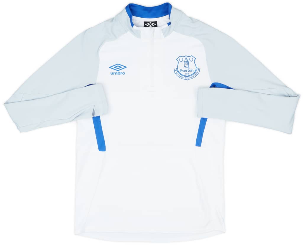 2019-20 Everton Umbro 1/4 Zip Drill Top - 10/10 - (L)