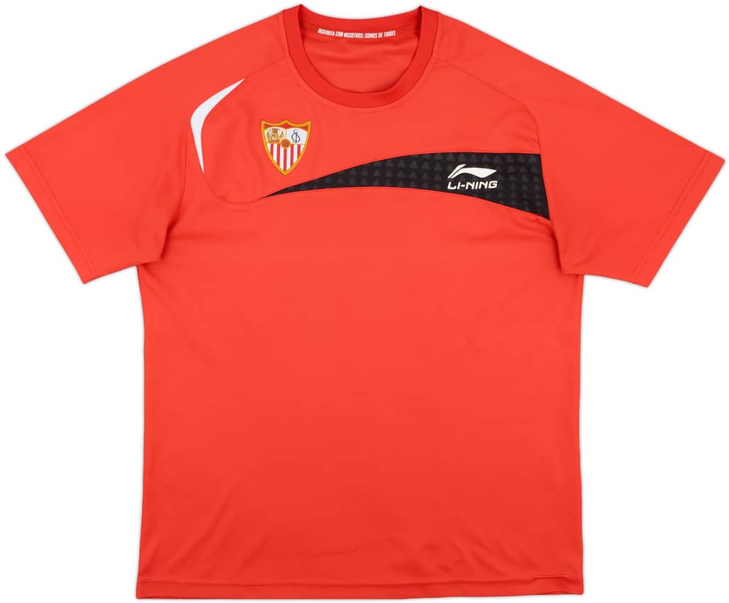 2011-12 Sevilla Li-Ning Training Shirt - 9/10 - (XL)