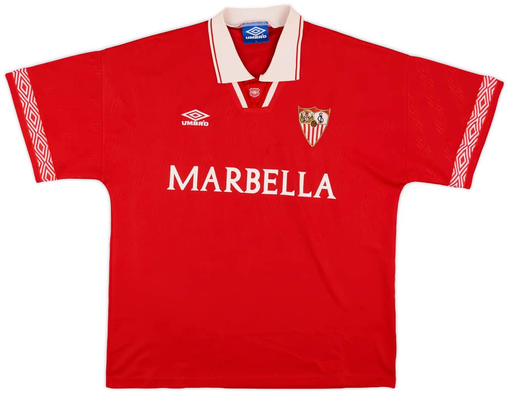 1994-96 Sevilla Away Shirt - 7/10 - (L)