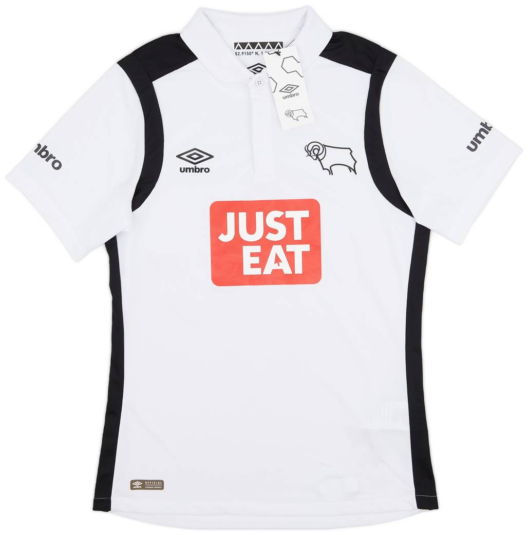 2016-17 Derby County Home Shirt (S)