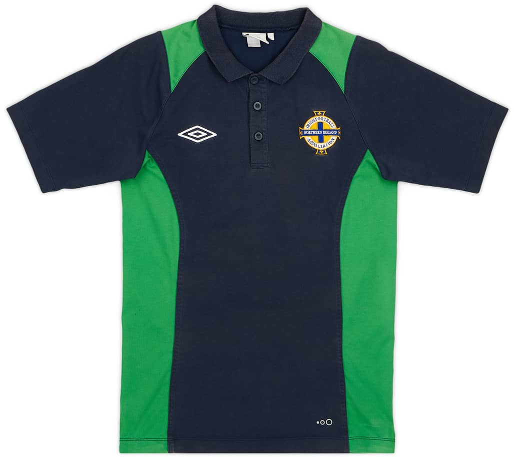 2008-09 Northern Ireland Umbro Polo Shirt - 8/10 - (S)