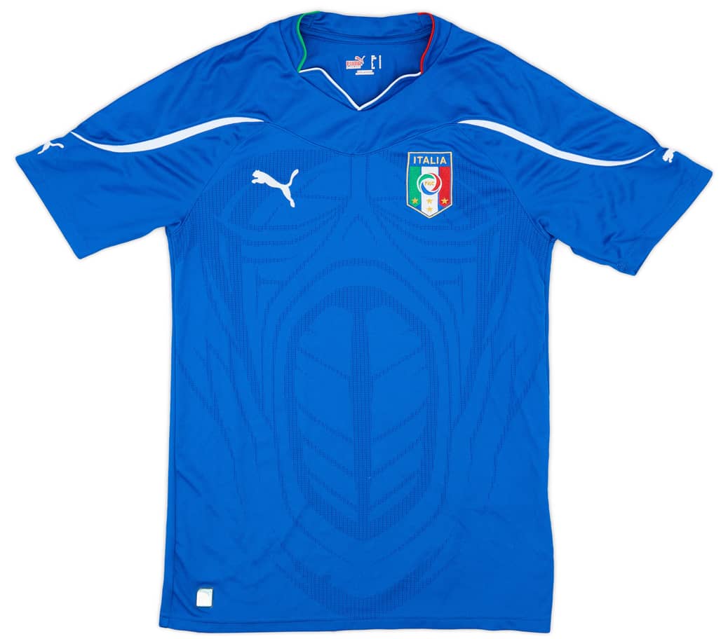 2010-12 Italy Home Shirt - 10/10 - (S)