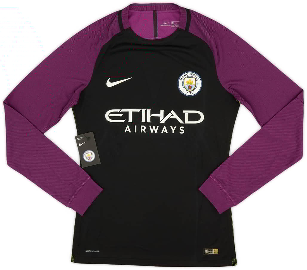 2016-17 Manchester City Player Issue GK Shirt (M)