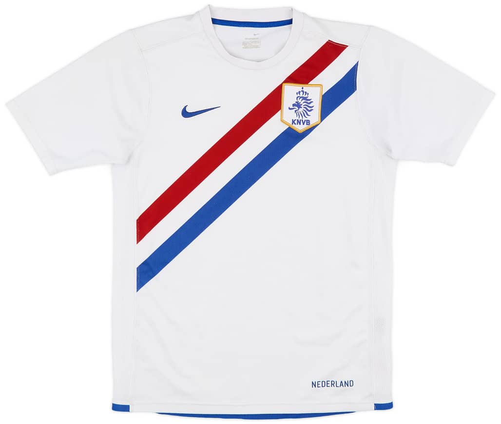 2006-08 Netherlands Away Shirt - 7/10 - (L.Boys)