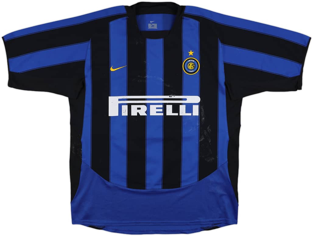 2003-04 Inter Milan Home Shirt - 4/10 - (L)