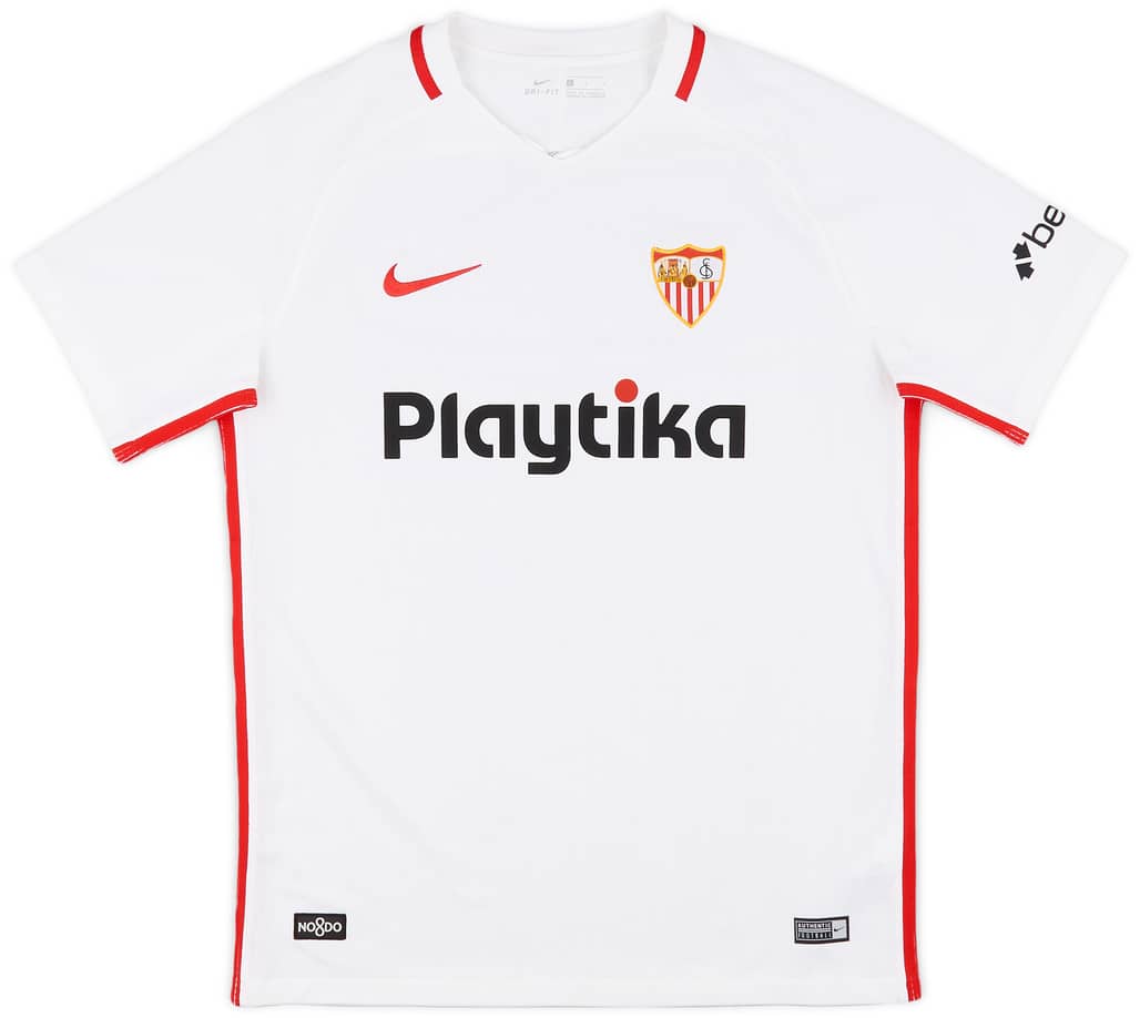 2018-19 Sevilla Home Shirt - 8/10 - (L)