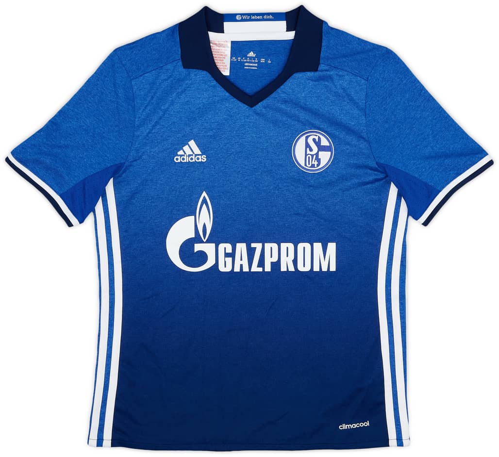 2016-18 Schalke Home Shirt - 9/10 - (M.Boys)