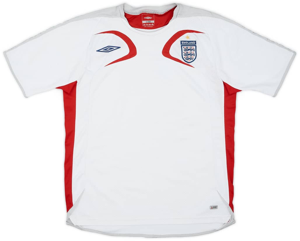 2006-07 England Umbro Training Shirt - 6/10 - (L)