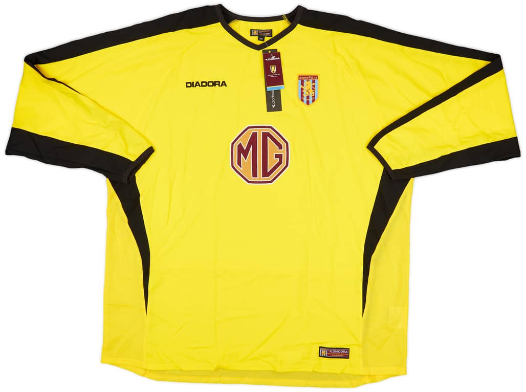 2003-04 Aston Villa Away L/S Shirt (3XL)