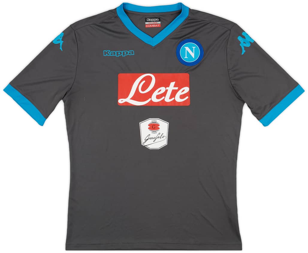 2015-16 Napoli Basic Away Shirt - 8/10 - (XXL)