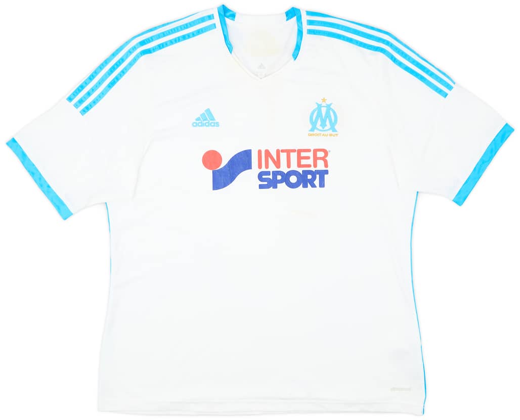 2013-14 Olympique Marseille Home Shirt - 5/10 - (XL)