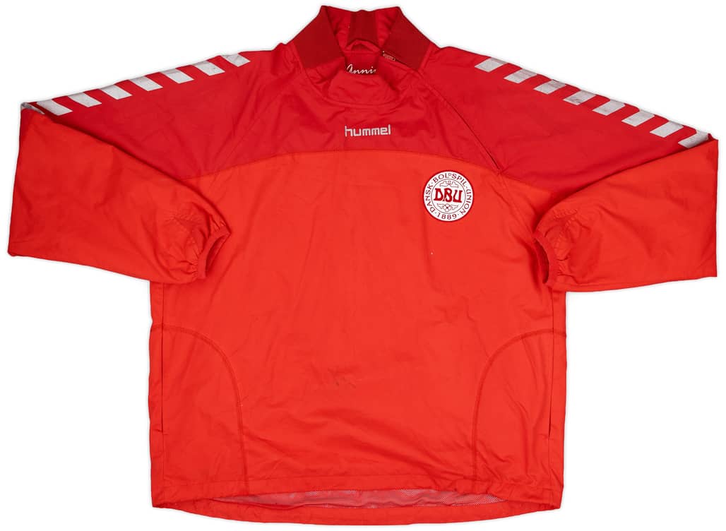 2003-04 Denmark Hummel 1/4 Zip Drill Top - 5/10 - (M/L)