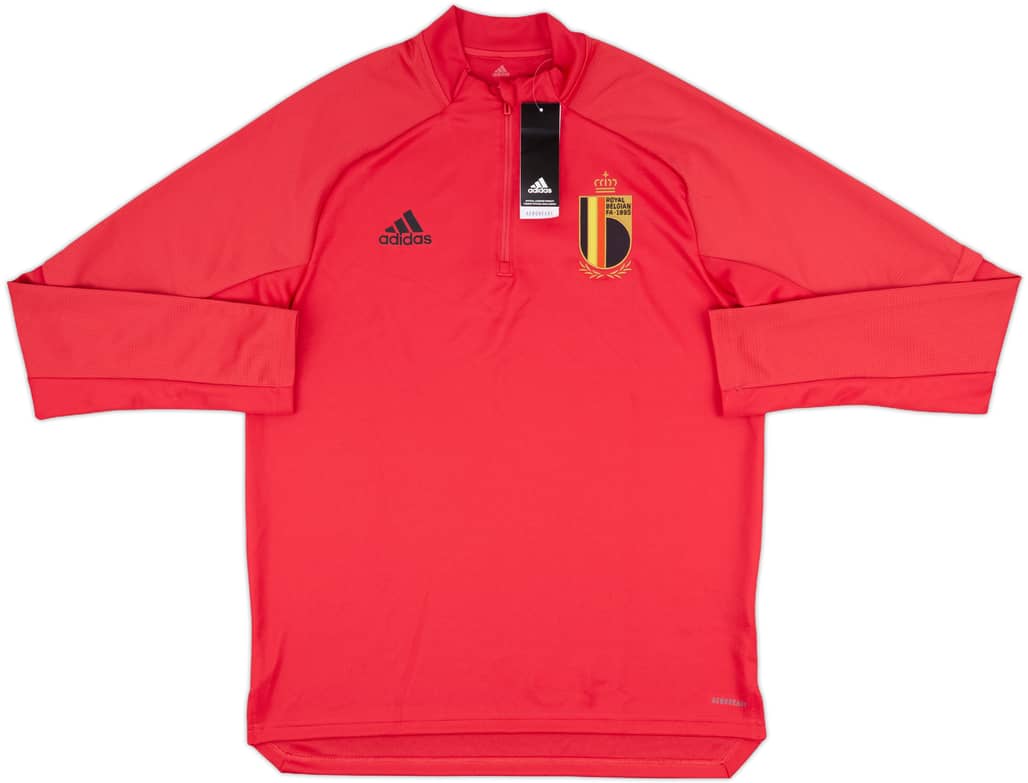 2019-20 Belgium adidas 1/4 Zip Drill Top (L)