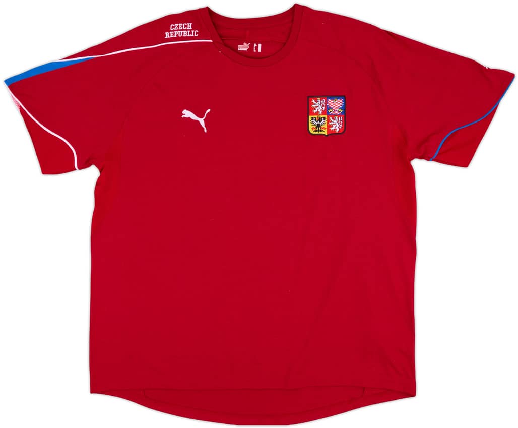 2010-11 Czech Republic Puma Cotton Training Shirt - 9/10 - (XXL)