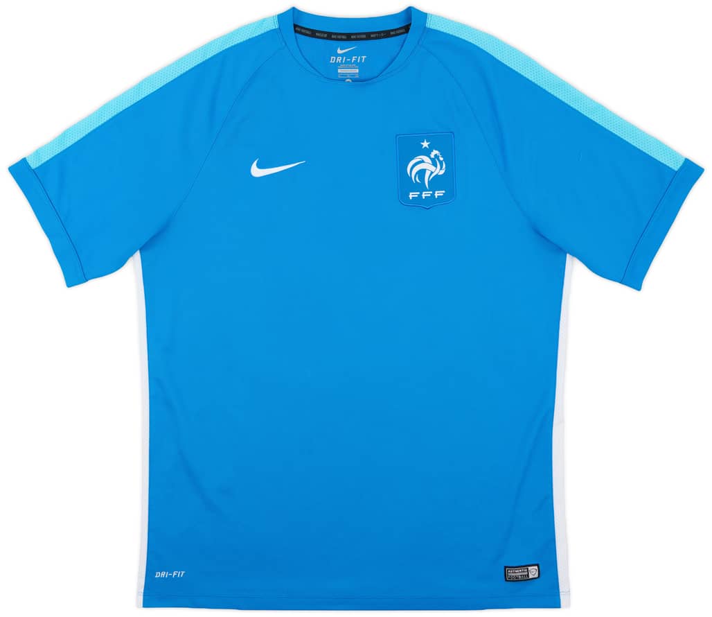 2015-16 France Nike Training Shirt - 8/10 - (XL)