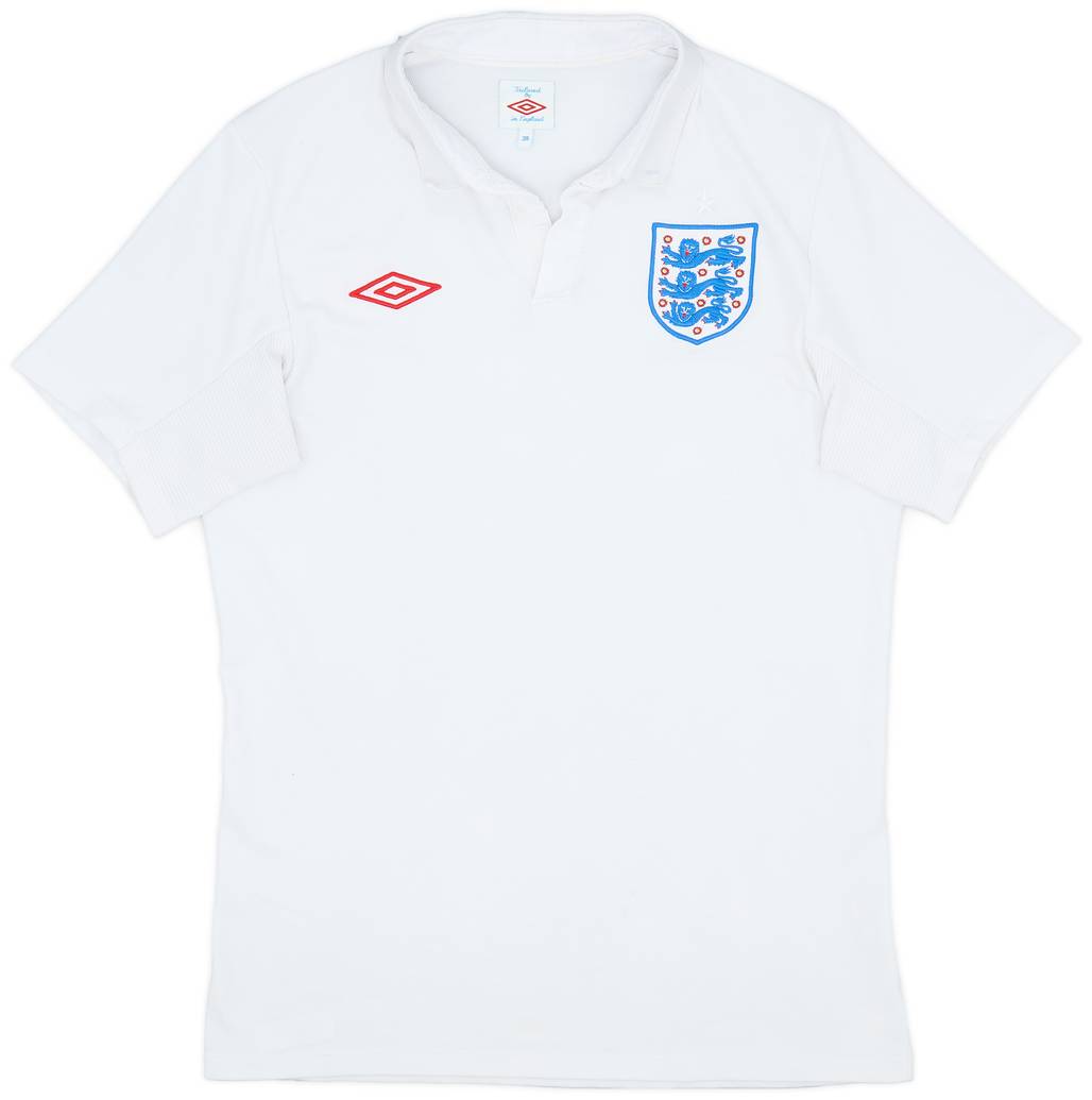 2009-10 England Home Shirt - 5/10 - (M)
