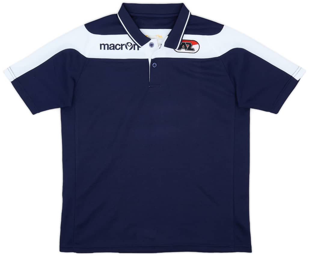 2012-13 AZ Alkmaar Macron Polo Shirt - 9/10 - (XL.Boys)