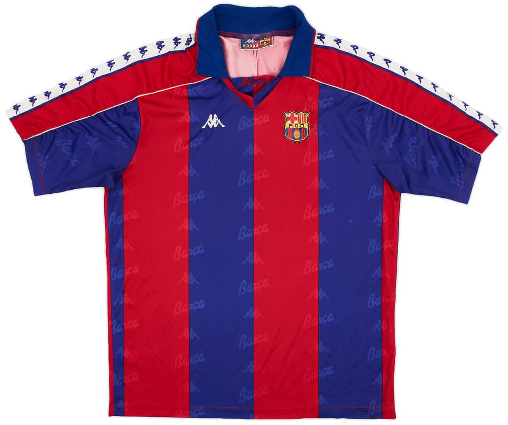 1992-95 Barcelona Home Shirt - 7/10 - (XL)