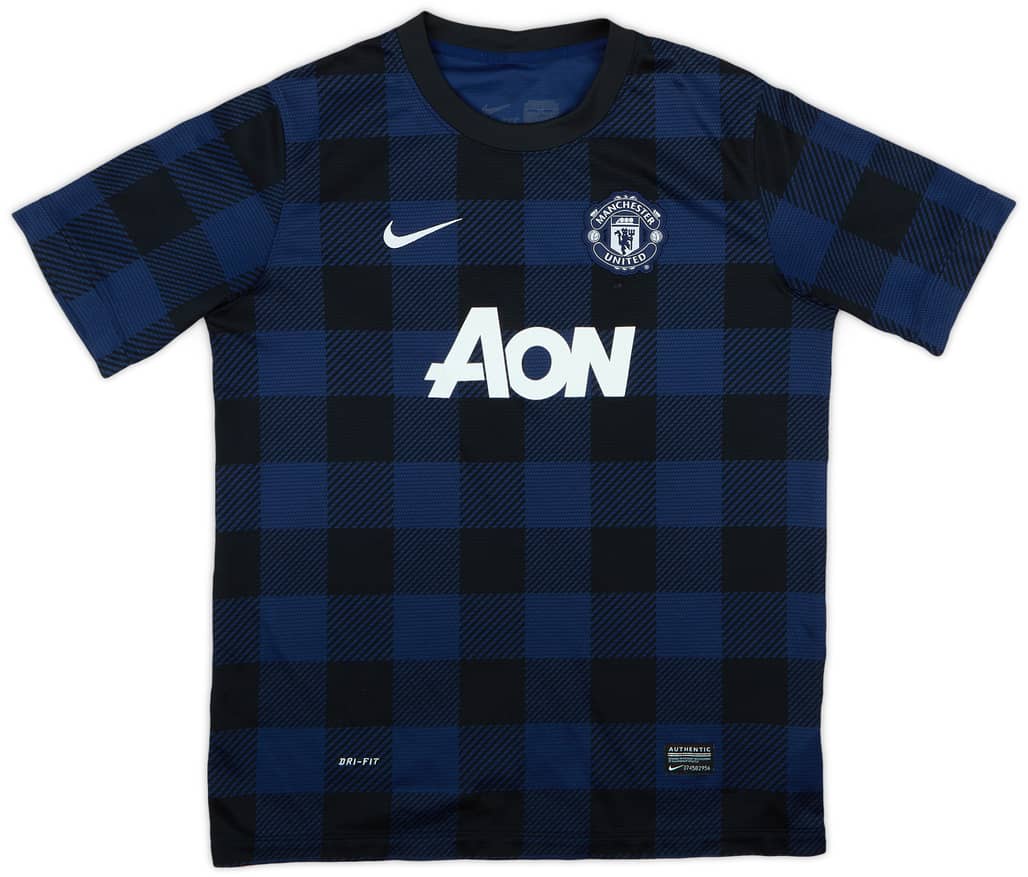 2013-14 Manchester United Away Shirt - 9/10 - (XL.Boys)