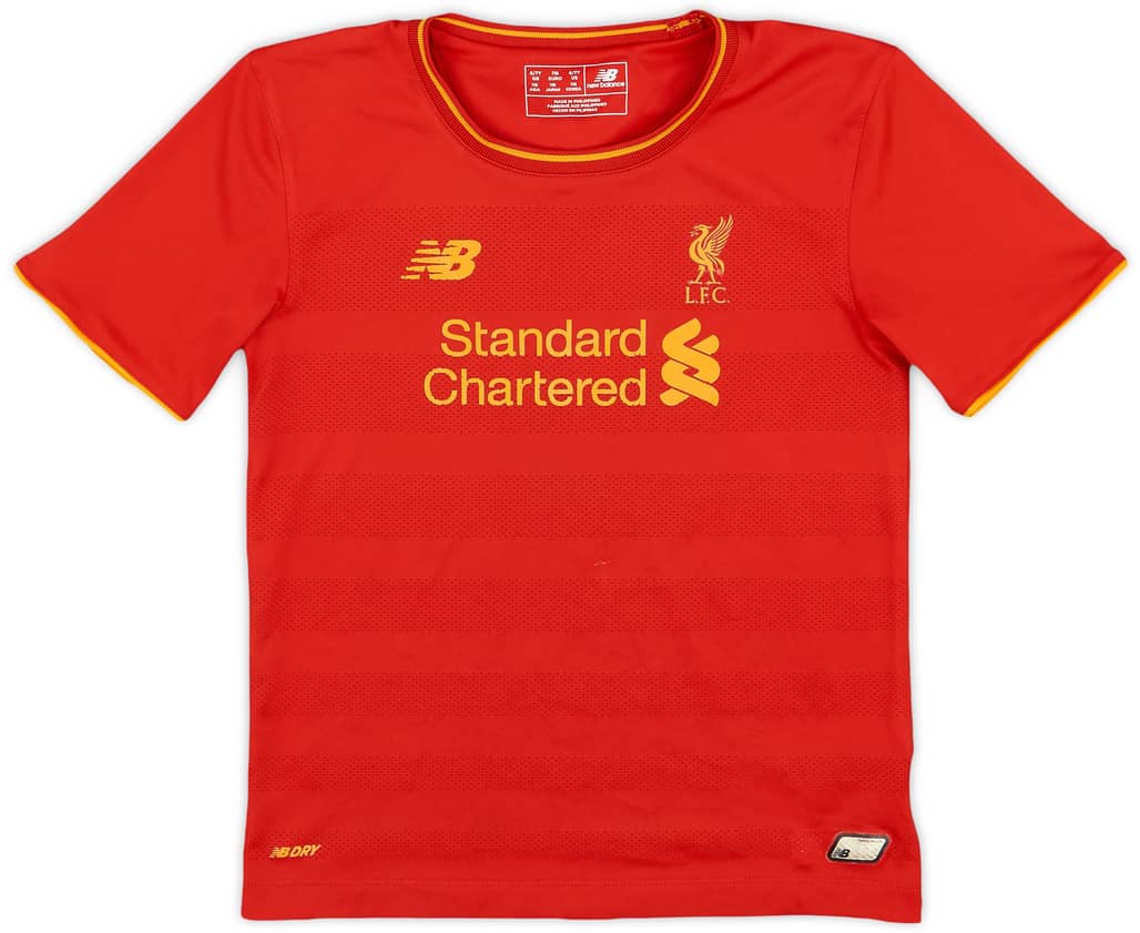 2016-17 Liverpool Home Shirt - 7/10 - (S.Boys)